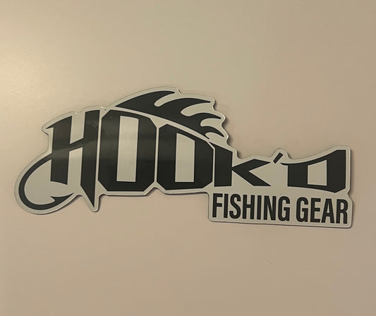 Hook’d Fishing Gear Car Magnet