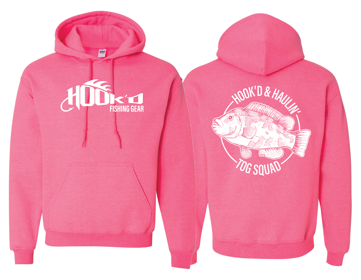 Hook’d & Haulin’ Tautog Hoodie