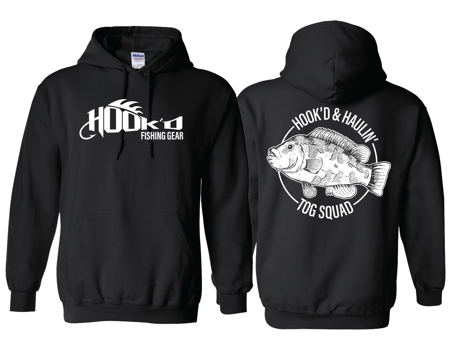 Hook’d & Haulin’ Tautog Hoodie