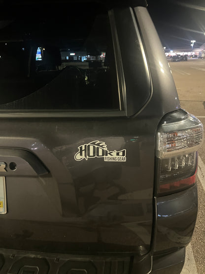 Hook’d Fishing Gear Car Magnet