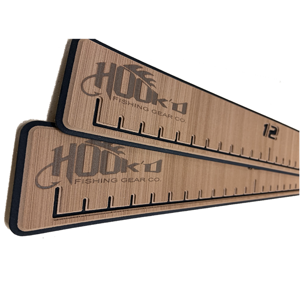 Hook’d Foam Fish Ruler – Hook'd Fishing Gear